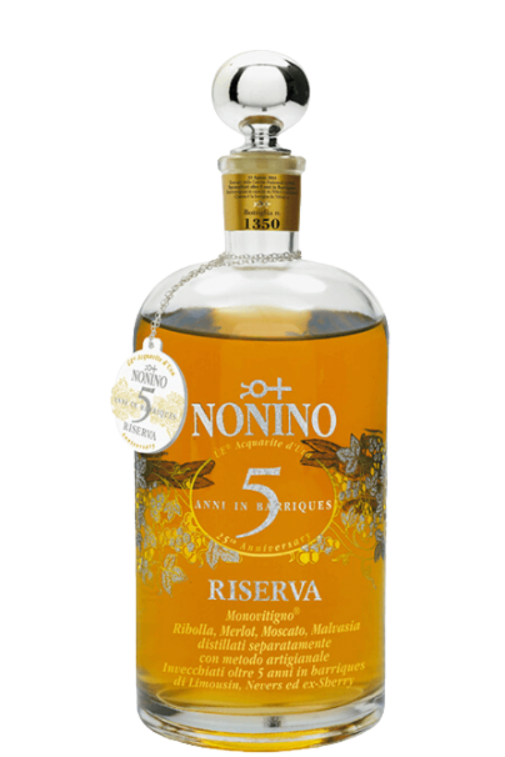 Nonino grappa UE 5 years